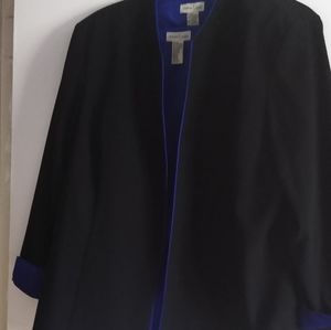 Women's Blazer blue lining with black